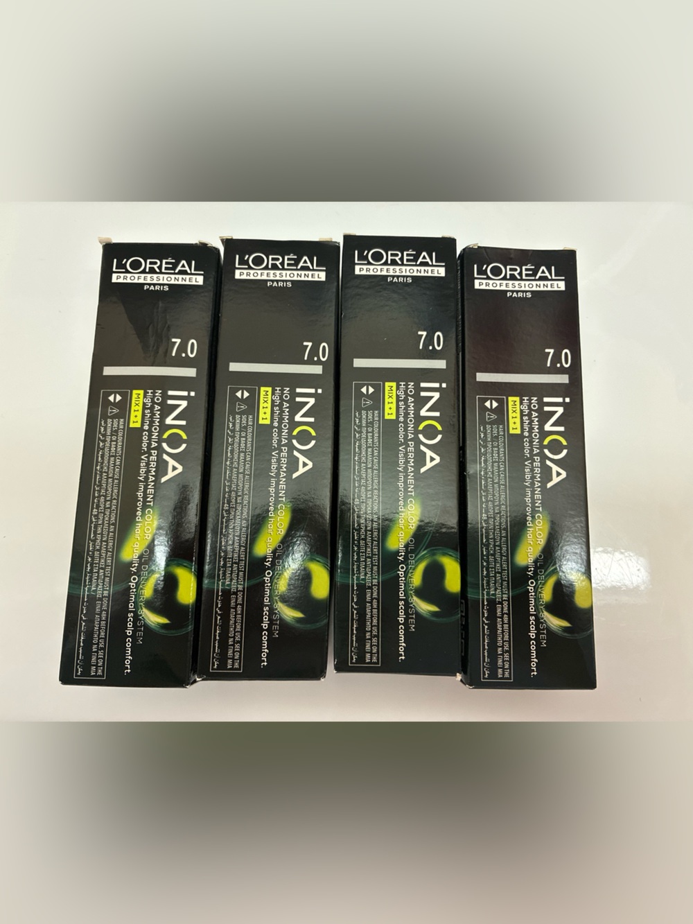 L’Oréal Professionnel INOA 7.0 Deep Cover Blonde Permanent Hair Color 4 boxes